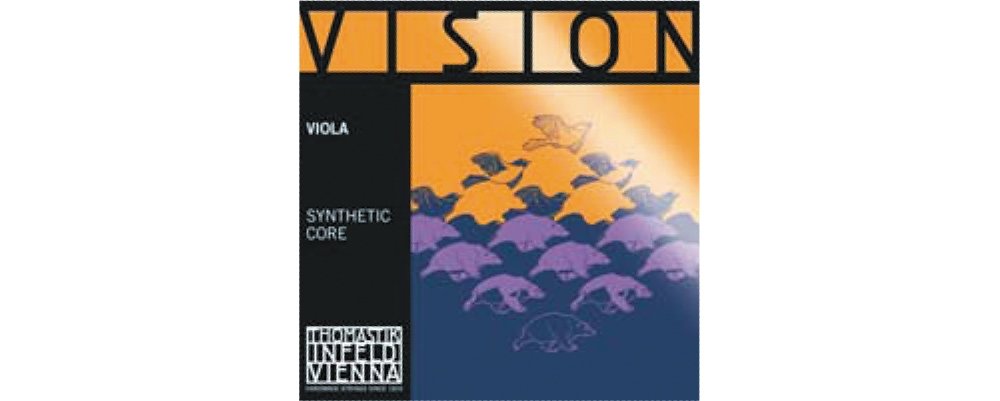 Thomastik single string for viola 4/4 Vision - A-string steel core, chrome wound, medium
