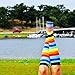 NEWZILL Medical Compression Socks for Women & Men Circulation 20-30 mmHg, Best for Running Athletic Hiking Travel Flight Nurses (Rainbow Stripes, L/XL)