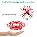 Flying Toys for Kids,Mini UFO Drone,Hand Operated Drones with 5 Sensors and 2 Speed,Easy Indoor Outdoor Flying Ball Drone Toys,Great Flying Drone Gift for Boys/Girls,USB Charging and Remote Controller