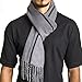 Alpine Swiss Mens Plaid Scarf Soft Winter Scarves Unisex