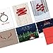 Note Card Cafe Christmas Card Assortment with Red Envelopes | 72 Pack | Woodland Holiday | Blank Inside, Glossy Finish | Set for Holidays, Winter, Gifts, Presents, Secret Santa, Work Parties