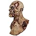 Demi Sharky Scary Gritting Teeth Old Man Zombie Mask, Creepy Wack Monster Costume Cosplay Mask for Halloween Props