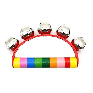 wooden tambourine baby
