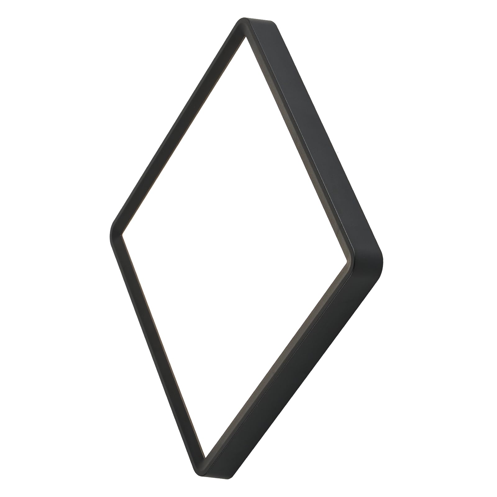 Photo 1 of 20 Inch Large LED Flush Mount Ceiling Light,45W 4500LM, 3000K/4000K/6000K CCT Selectable,Black Square Low Profile Ceiling Light Firxtue for Bedroom/Kitchen/Living room/Dinning room/Hallway