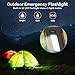 Solar Charger, MeGa 10000mAh Portable Solar Power Bank Waterproof Dual USB Battery with Led Flashlight for iPhone, Samsung, Android phone, GoPro Camera, GPS
