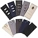 Home-X Easy Fit Hooks & Buttons for Slacks, Waistband Extenders to Give You a More Relaxed Feel, 5 Color Set (1/2
