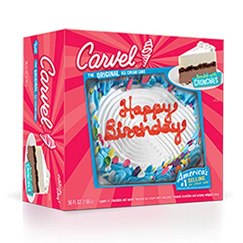 Carvel Round Ice Cream Confetti Cake, Chocolate and Vanilla Ice Cream