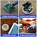 DIY Kit - Portable Speaker & Guitar Amplifier (Red Cord & Mason Jar included) | Beginners soldering project for kids, teens, adults | Learn about electronics, engineering, STEM education, robotics