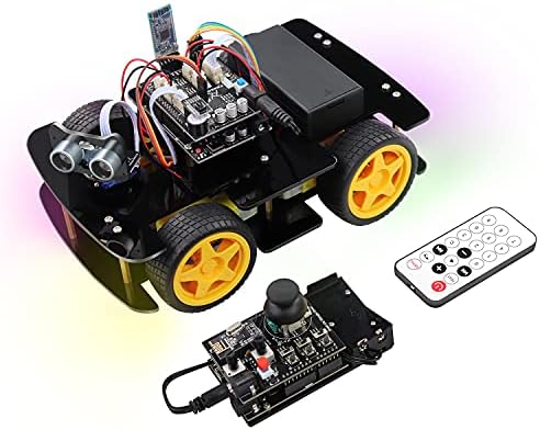 Freenove Kit Voiture 4wd (Compatible avec L'Ide Arduino), Suivi De