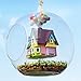 Cuteroom DIY Mini Glassball Wooden Dollhouse Miniature Kit with LED and Voice Control 