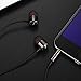 Earphone,Q-YEE In-Ear Earbuds Earphones, 3.5mm Metal Housing Headset Built-in Mic/Hands-free/Volume Control (Black)