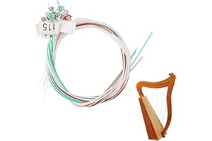 DEARMAMY Lyre String Replacement Nylon Strings for Lyre Harp Musical Instrument Accessories Nylon with