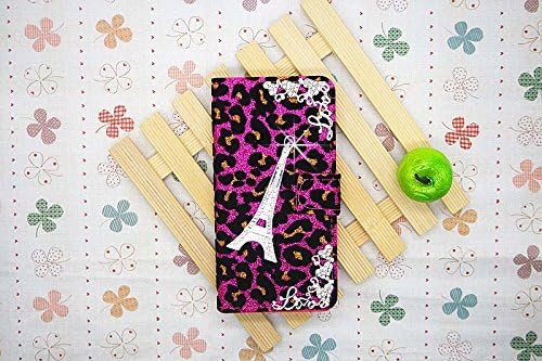 rose Luxury Diamond Crystal Perfume PU Leather Wallet Card Holder Flip Case Cover For Samsung Galaxy Victory 4G LTE L300