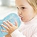 Reusable Baby Food Squeeze Storage Pouches Kirecoo 12pcs 6oz for Homemade Organic Baby Toddlers Food Easy to Fill & Clean with Leak Proof Double Zipper + 6pcs Bonus Replacement Caps