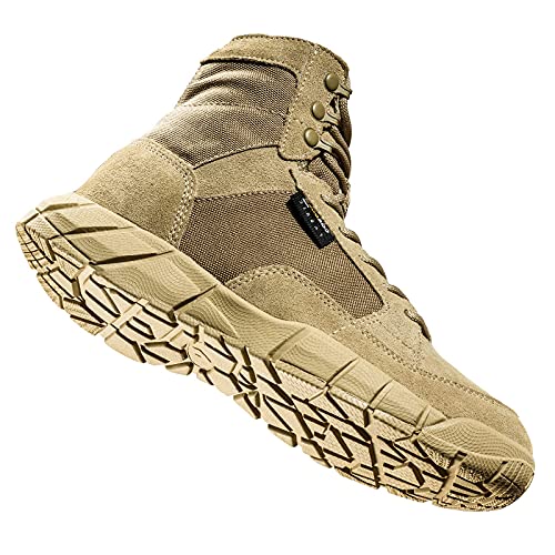 ANTARCTICA Men's Lightweight Military Boots 6 Inches Tactical Boots for