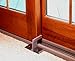 Nightlock Security Lock Patio Sliding Door Barricade Off-White Finish