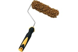 BANCOO Texture Paint Rollers, Texture Pattern Paint Roller Brush | Decorate for Wall Painting Tool | Texture Sponge Paint Roller | Decor Art Painting Roller for Home Wall