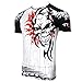 Tigon Sports MMA Rash Guard Compression Base Layer Short Sleeve Mens White