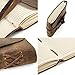 Artisan Scribe Handmade Leather Lined Journal Notebook - Genuine Leather Bound Daily Notepad for Men & Women Lined Paper 240 Pages