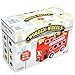 Wooden Wheels Double-Decker Red Tour Bus with 8 Tourists by Imagination Generation