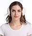 Metog Adult Knitted Removable Warm Winter Earmuffs White