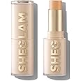 SHEGLAM Skin Magnet High Coverage Foundation Stick Longwear Medium Face Makeup for All Skin Types-Nude
