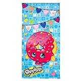 Shopkins Beach Towel Donut Velour Terry Cloth Swim Size 28x 58