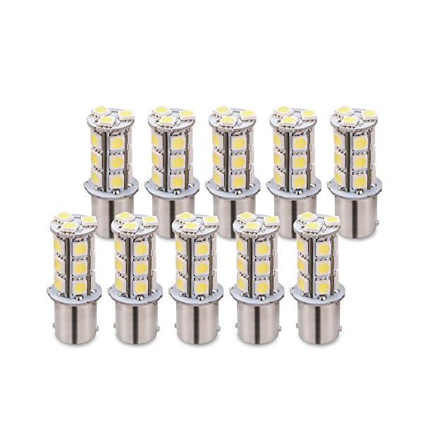 Kuman-10-X-LED-Car-Replacement-Bulbs-1156-BA15S-1141-LED-18-SMD-5050-Interior-RV-Camper-36W-SUV-MPV-Car-Turn-Tail-Signal-Bulbs-Brake-Light-Lamp-Backup-Lamps-KL01 Kuman-10-X-LED-Car-Replacement-Bulbs-1156-BA15S-1141-LED-18-SMD-5050-Interior-RV-Camper-36W-SUV-MPV-Car-Turn-Tail-Signal-Bulbs-Brake-Light-Lamp-Backup-Lamps-KL01