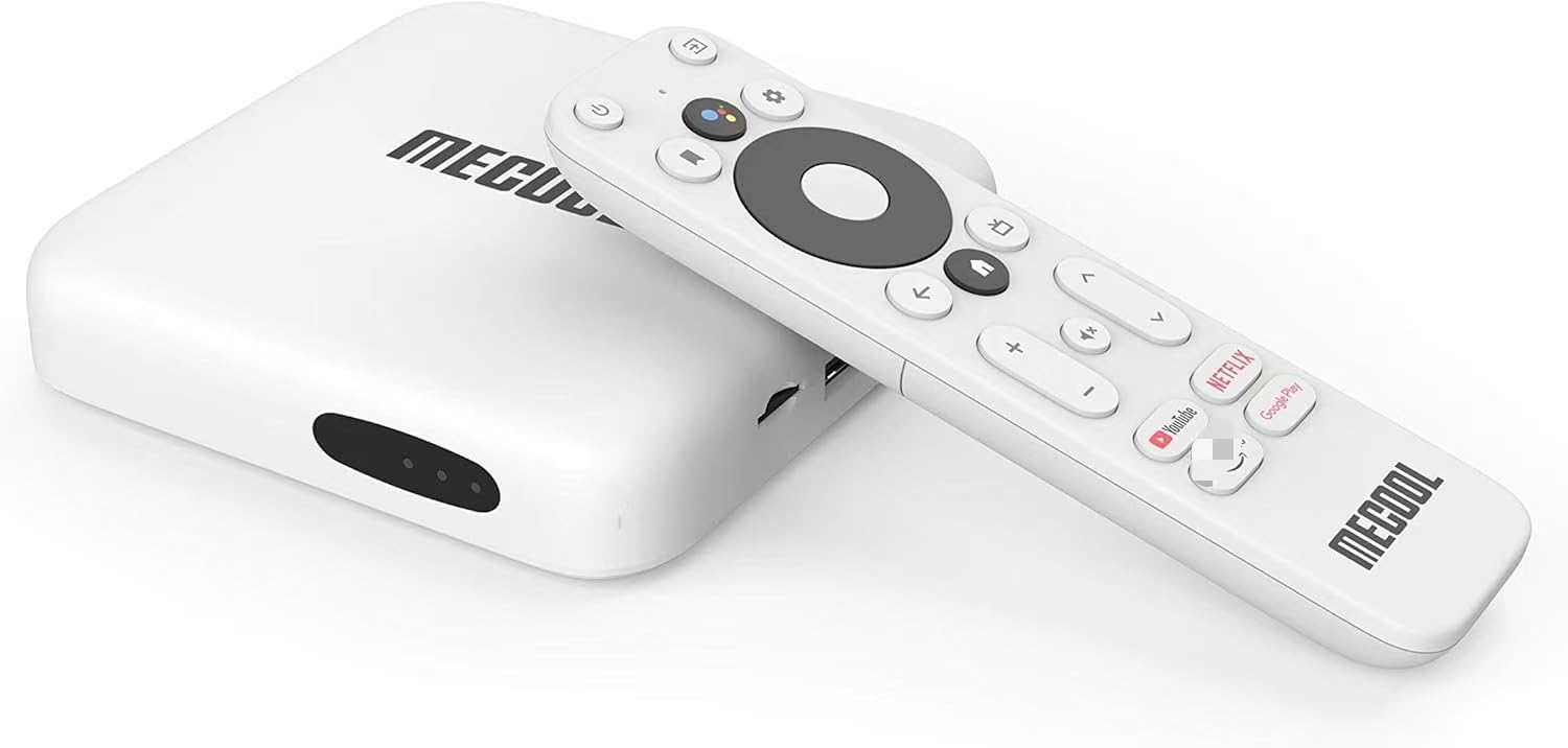 MECOOL KM2 Android TV Netflix 4K con Asistente de Google Reproductor multimedia de transmisión 4K HDR integrado Certificado por Google Certificado por Netflix MECOOL KM2 Android TV Netflix 4K con Asistente de Google Reproductor multimedia de transmisión 4K HDR integrado Certificado por Google Certificado por Netflix