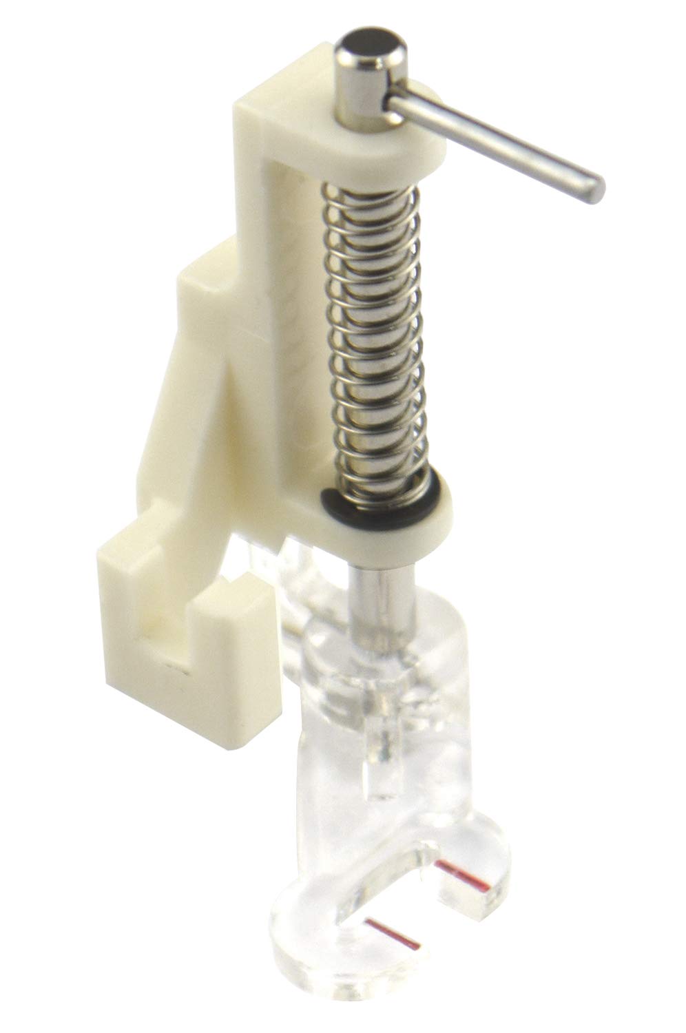 DreamStitch P60430 Universal Low Shank Open Toe Darning Presser Foot for Babylock,Brother,Janome (Newhome),Kenmore,Singer,White - DL-EM-4021P-OT