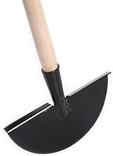 Kantenstecher Rasenstecher Rasenkantenstecher Rasenschneider Kantentrimmer Kantenmesser 118cm Buchenholz Halbmond