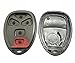 Horande Replacement Key Fob Cover Case fit for 2007-2012 GM Cadillac Escalade GMC Buick Yukon Chevrolet Suburban Tahoe Keyless Entry Key fob Shell