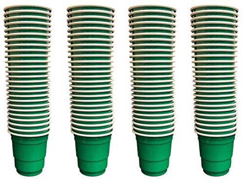 Shot Glasses - 250 Pack Mini 2oz Plastic Disposable Green Shot Glasses for St Patrick's Day - Thumbnail 4