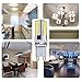 DiCUNO G9 Dimmable LED Bulb, 30 Watt Equivalent(3 Watt) Daylight White 6000K,120V Corn Bulb, 10-Pack
