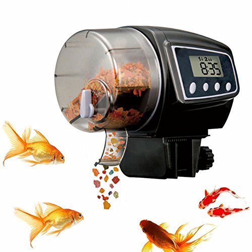 Automatic Fish Feeder Fmji Aquarium Tank Fish Feeder Programmable
