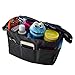 MommyDaddy&Me Diaper Bag Insert Organizer, Dark Grey, 12 pockets, Turn Your Favorite Tote Bag into A Trendy Diaper Bag