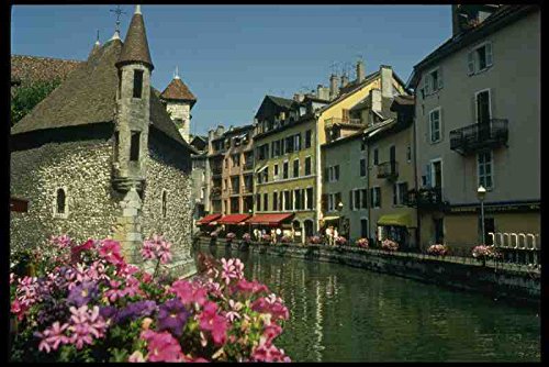 Plaque métal 579037 Annecy Savoy France en Aluminium Format A4 30,5 x 20,3 cm