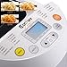 Bread Machine - Stainless Steel 2LB 550W Electric Programmable Breadmaker