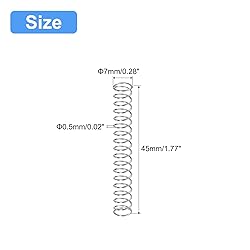 uxcell Compression Spring, 5Pcs 304 Stainless
