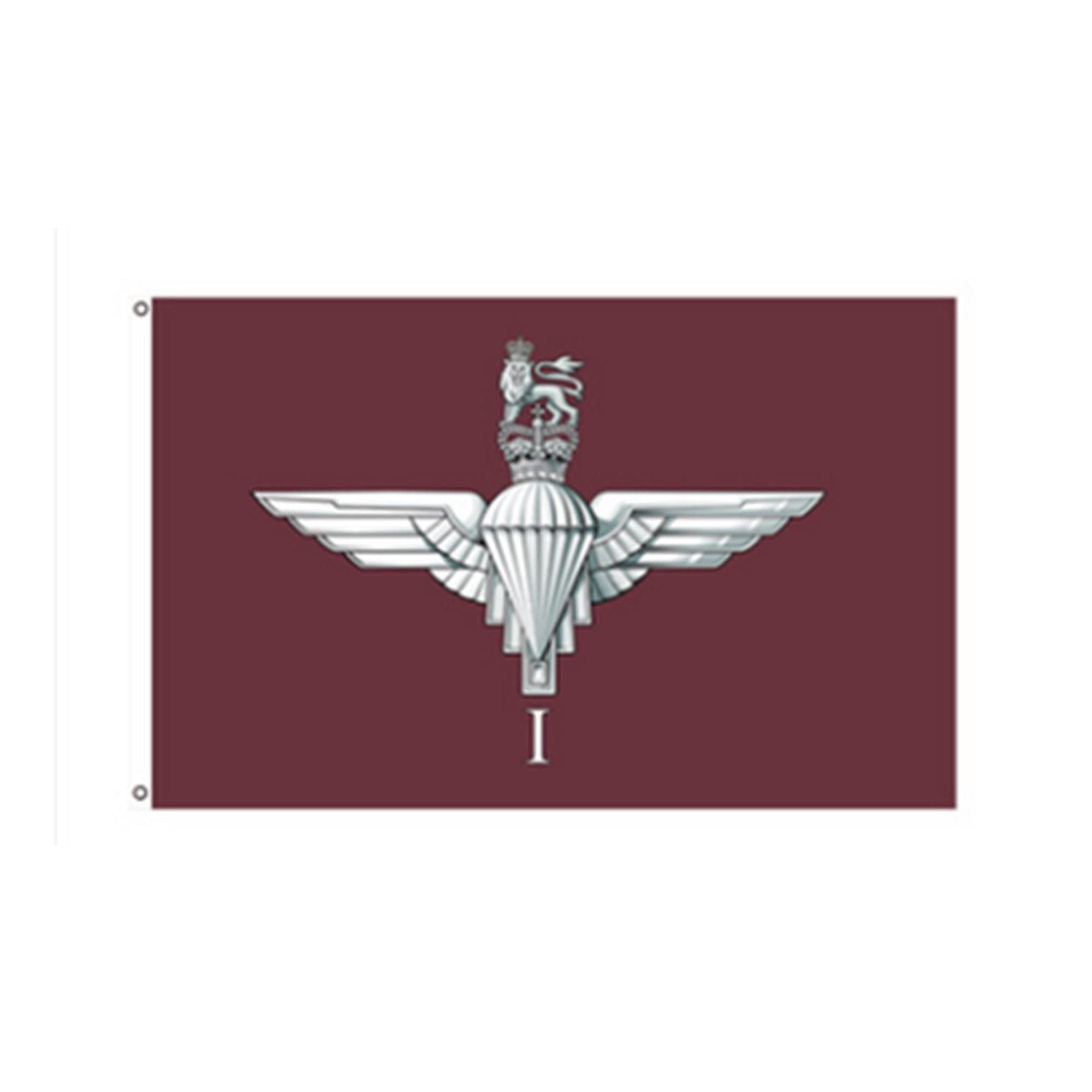 PinkDisplay Parachute Regiment 3x5ft(90x150cm) eyelets and double stitches
