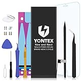 YONTEX Battery Model iP 5S & 5C - Brand New 0 Cycle - with Replacement Repair Tool Kits ,Instruction and Screen Protector [24-Month Warranty]
