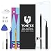 YONTEX Battery Model iP 5S & 5C - Brand New 0 Cycle - with Replacement Repair Tool Kits ,Instruction and Screen Protector [24-Month Warranty]