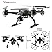 GoolRC 509G 5.8G FPV Drone with 2.0MP HD Camera Live Video High Hold Headless Mode One Key Return 2.4GHz 4 Chanel 6 Axis Gyro RC Quadcopter