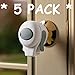 KidCo Door Knob Lock 5 Pack (White)