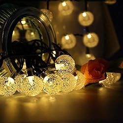 Grand patio Solar String Lights Outdoor, 30 LED