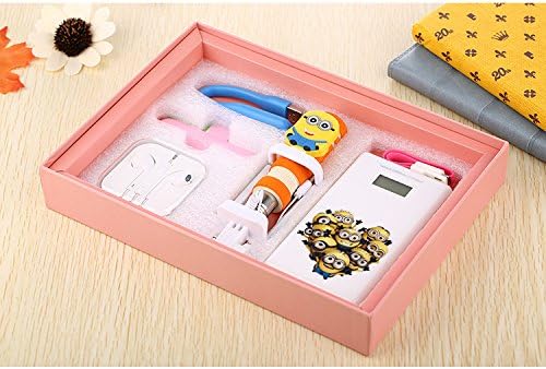 Mobile Power Box Set, Universal 20000mah Ultra Slim Power Bank Dual USB Portable Charger External Battery Pack for Iphone Ipad Samsung Galaxy Cell Phones and Tablets (Minions)