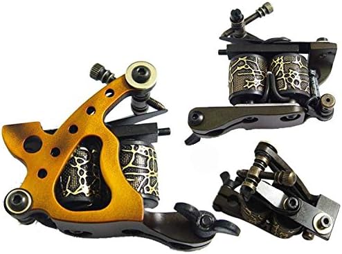 Afterlife Custom Irons Shader Tattoo Machine 1-Wrap Coils - Gold