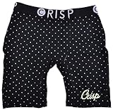Mens Crisp Boxers Dots Collection Underwear Briefs Black/Yellow