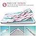 MoKo Case Fit iPad Air - Slim Lightweight Smart Shell Stand Cover with Translucent Frosted Back Protector Fit Apple iPad Air 9.7