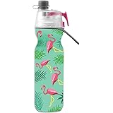 O2COOL HMLDP07 ArcticSqueeze Mist 'N Sip Bottle